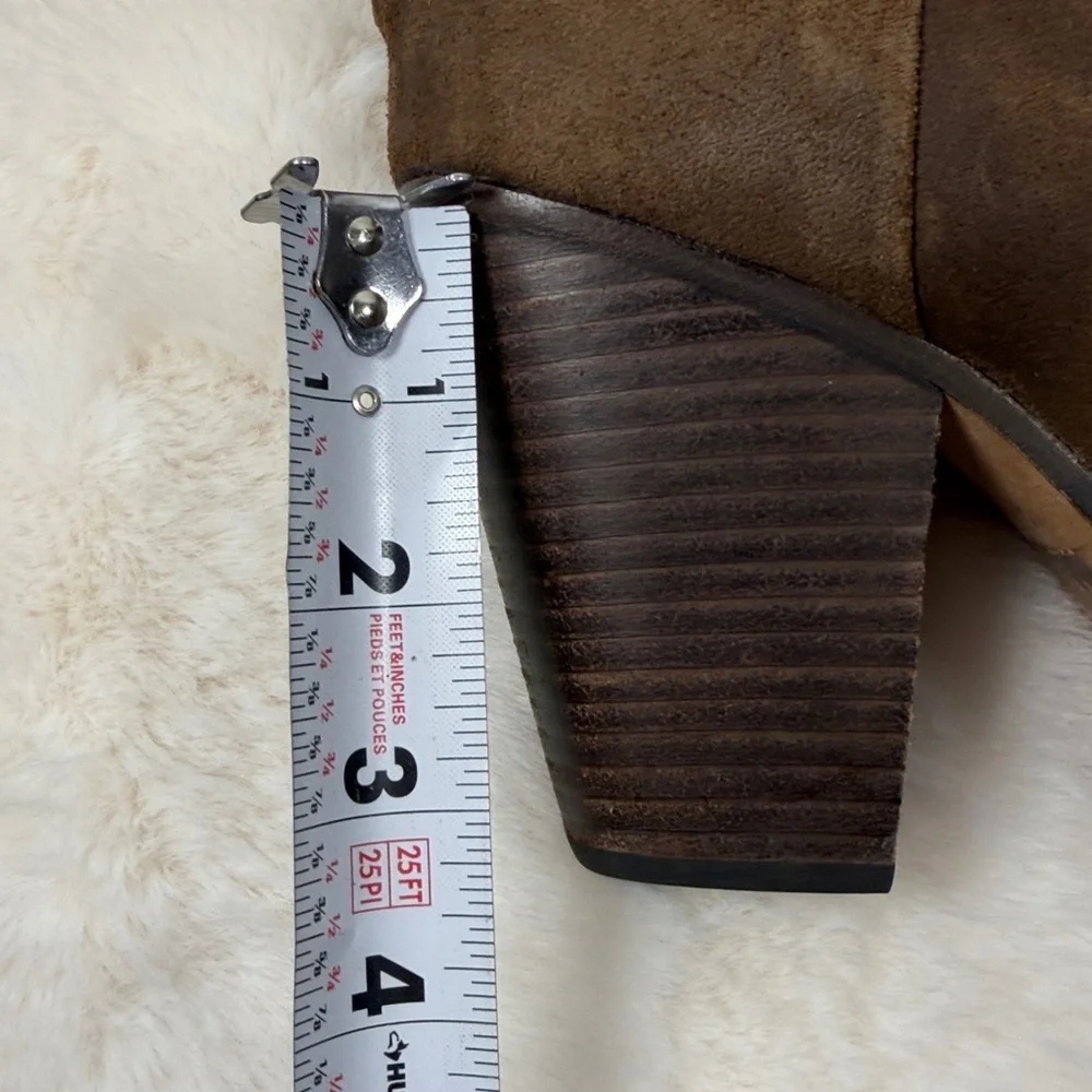 rag & bone Brown Heeled Boots - well worn - Picture 10 of 10